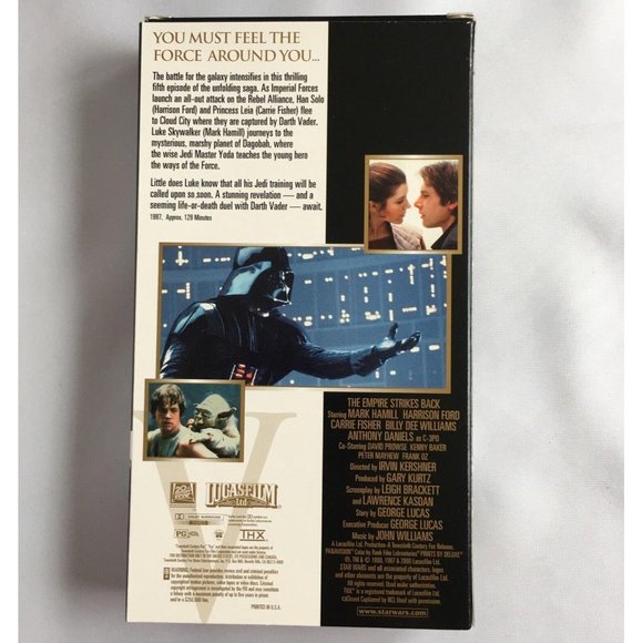 2000 Star Wars Trilogy VHS Tape Box Set of 3 Number IV V & VI Digitally Mastered - Picture 8 of 10